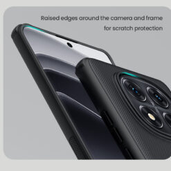 NILLKIN Калъф за Xiaomi RedMi Note 14 Pro Plus 5G, Super Frosted Shield Pro, черен