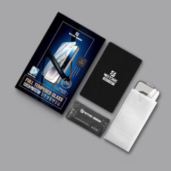 Стъклен протектор за  iPhone 17 Pro Max /черно/