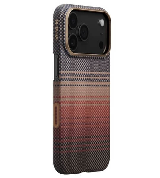 PITAKA Калъф за iPhone 17 Pro, Ultra-Slim MagSafe, sunset – KI1702SP