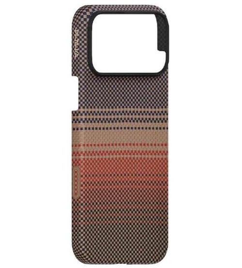 PITAKA Калъф за iPhone 17 Pro, Ultra-Slim MagSafe, sunset – KI1702SP