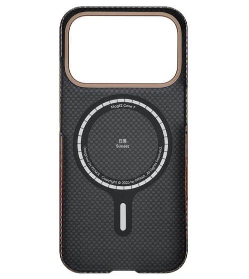 PITAKA Калъф за iPhone 17 Pro, Ultra-Slim MagSafe, sunset – KI1702SP