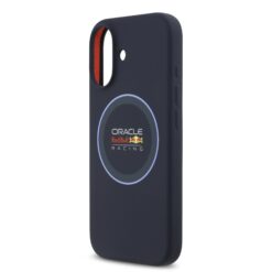 Red Bull Калъф за  iPhone 17, Liquid Silicone Blue Ring