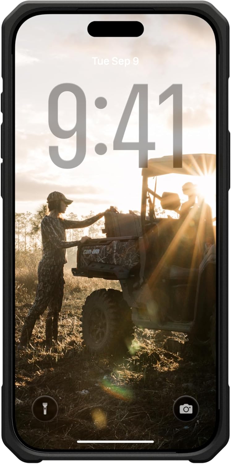 UAG Калъф Apple iPhone 17 Pro Max, Monarch Pro, черен кевлар