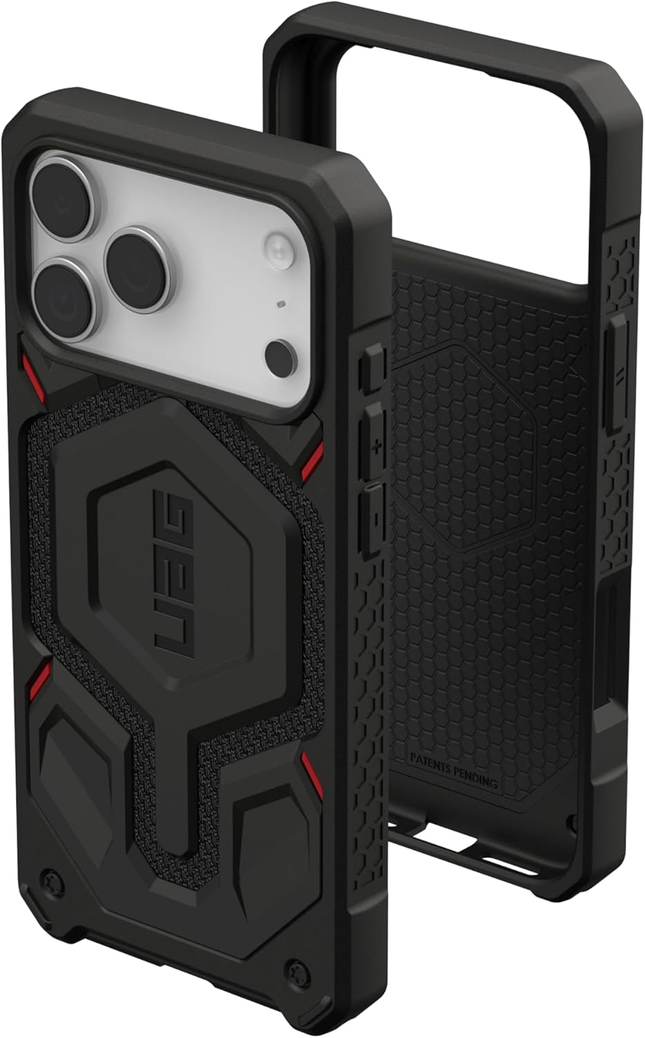 UAG Калъф Apple iPhone 17 Pro Max, Monarch Pro, черен кевлар