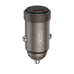 XO Зарядно устройство за автомобил 12V, 30W, 1C, Mini Metal CC70 /черен/