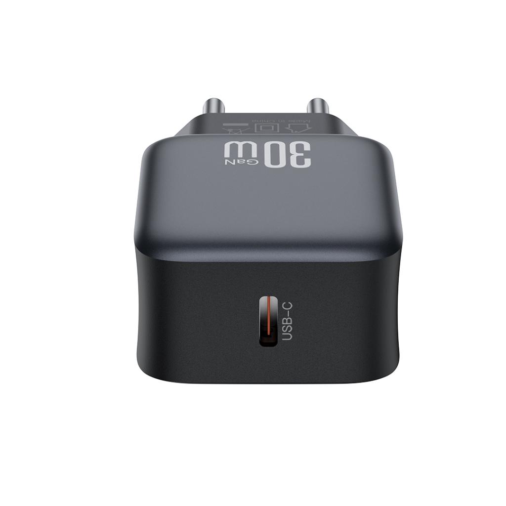 XO Зарядно устройство 220V 30W, USB-C L155