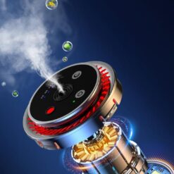 Ароматизатор за автомобил colorful lights + starry sky top CZ022/черен/ XO