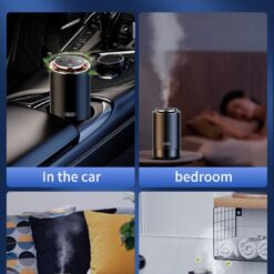 Ароматизатор за автомобил colorful lights + starry sky top CZ022/черен/ XO