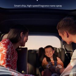 Ароматизатор за автомобил colorful lights + starry sky top CZ022/черен/ XO