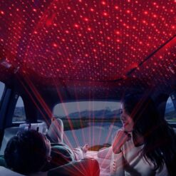 Ароматизатор за автомобил colorful lights + starry sky top CZ022/черен/ XO