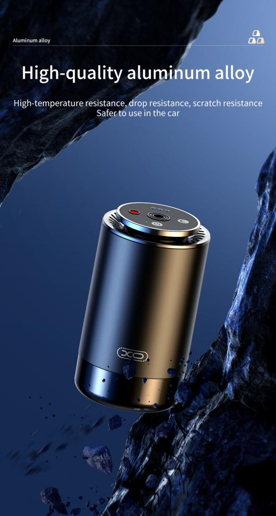 Ароматизатор за автомобил colorful lights + starry sky top CZ022/черен/ XO