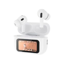 XO безжични слушалки HF TWS, ANC, Smart screen X36 Pro /бели/