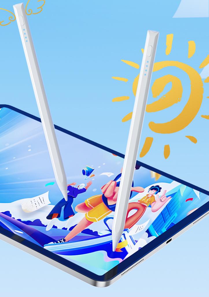 XO Дигитална писалка, 3in1 touch-sensitive, ST-08 /бяла/