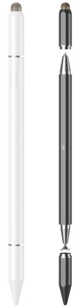 Универсална писалка, 3in1 touch-sensitive, ST-10 /бяла/ – XO