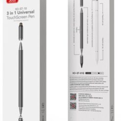 Универсална писалка, 3in1 touch-sensitive, ST-10 /бяла/ – XO