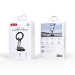 XO магнитна стойка за телефон Magnetic 360 rotating stand с лепяща основа C159 /графитен/