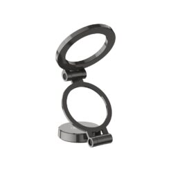 XO магнитна стойка за телефон Magnetic ring Tri-fold с лепяща основа C161 /графитен/