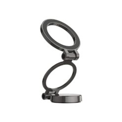 XO магнитна стойка за телефон Magnetic ring Tri-fold с лепяща основа C161 /графитен/