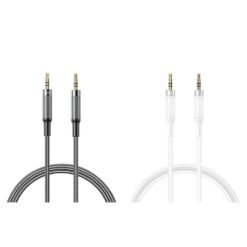 XO Аудио кабел AUX, 1м, NB-R279C /бял/