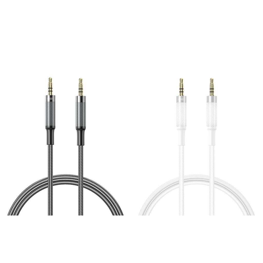 XO Аудио кабел AUX, 1м, NB-R279C /бял/