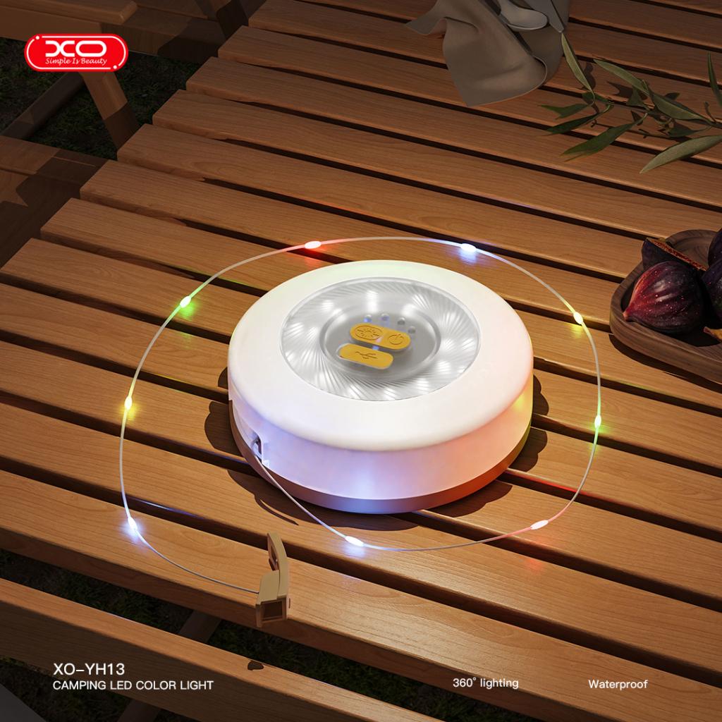 XO Къмпинг LED+ LED лента цветни лампички YH13, 10m