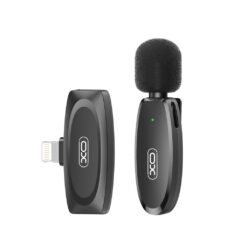 XO Микрофон, Lightning, AI Noice-reduction, WIreless MKF08B /черен/