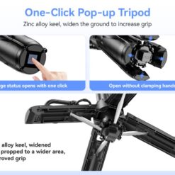 XO Селфи стик, Tripod Stand Mini SS21, Bluetooth /черен/