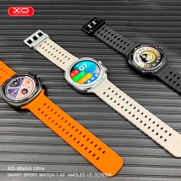 XO Смарт часовник Watch Ultra Amoled /оранжев/