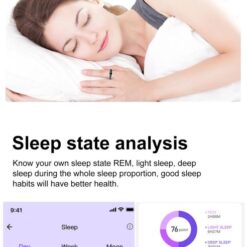 Смарт пръстен с елегантен дизайн, размер 10 – XO