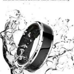 Смарт пръстен с елегантен дизайн, размер 10 – XO