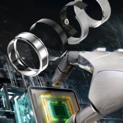 Смарт пръстен с елегантен дизайн, размер 10 – XO