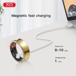 Смарт пръстен с елегантен дизайн, размер 10 – XO