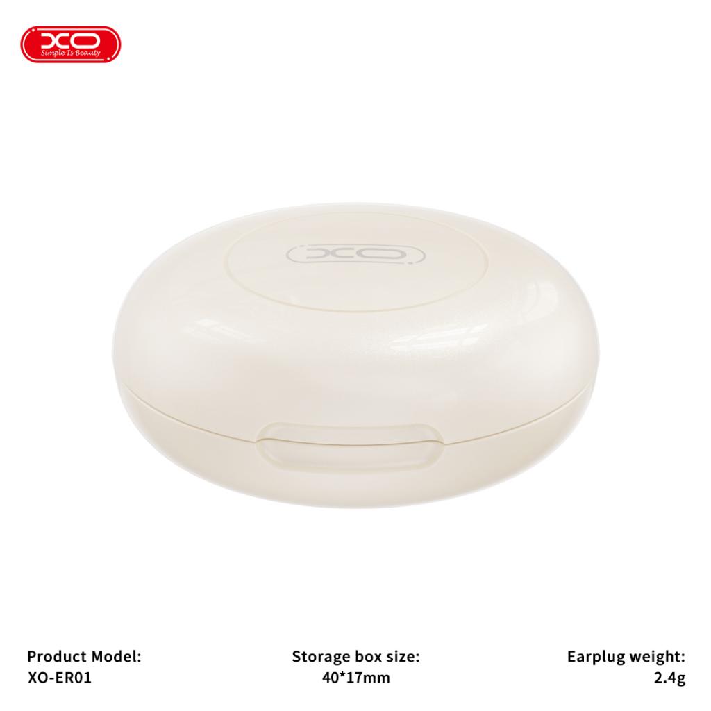 XO Тапи за уши против шум, Sleep Noise-Isolating ER01 /бежови/