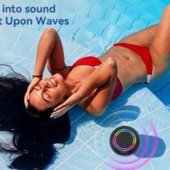 XO Тонколонка Waterproof wireless -LED RGB – F64 /черна/