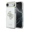 GUESS Калъф за iPhone 17 Air, PC/TPU Mirror 4G Glitter Logo MagSafe