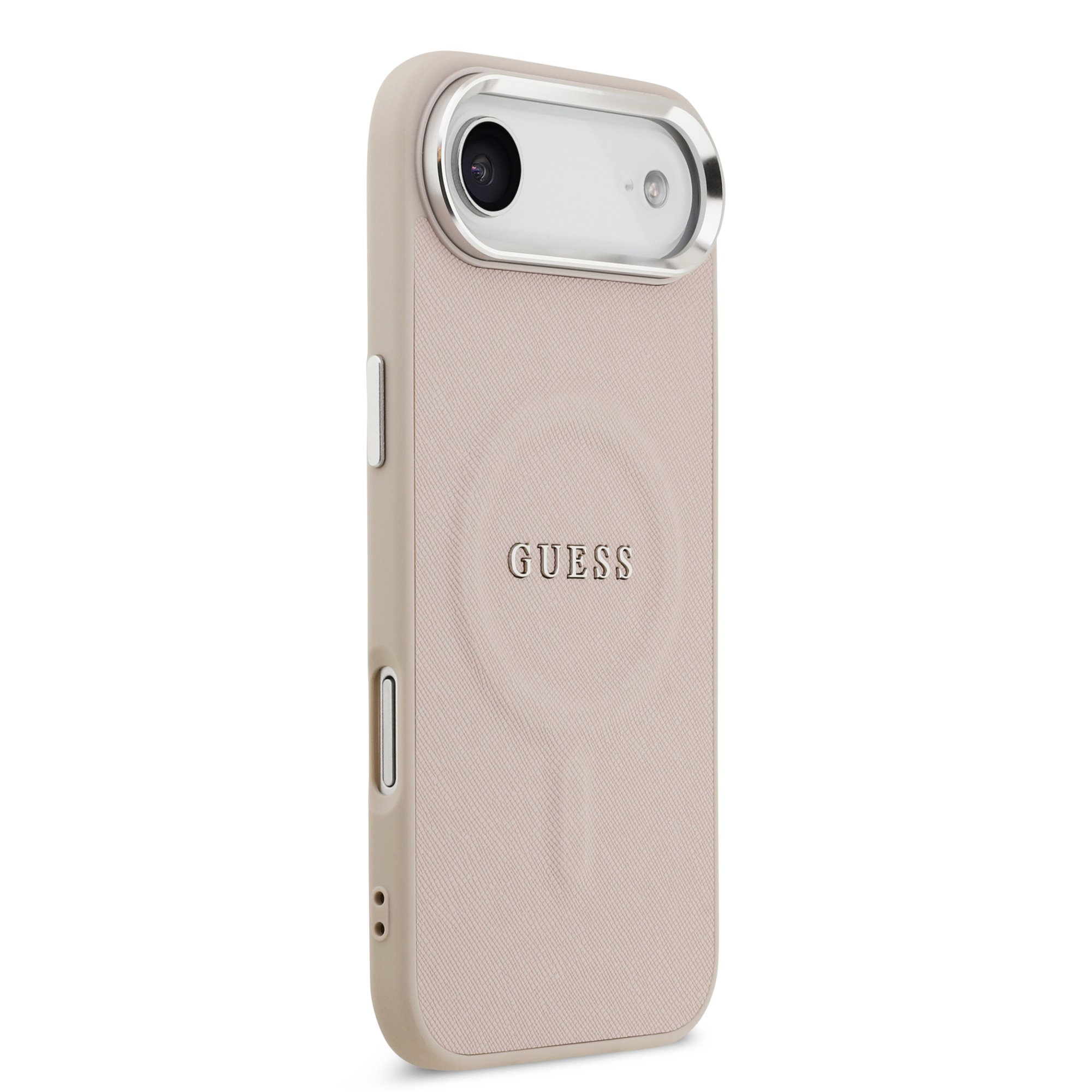 GUESS Калъф Apple iPhone 17 Air, PU Saffiano MagSafe, розов – GUHMP17MPSAREGSP