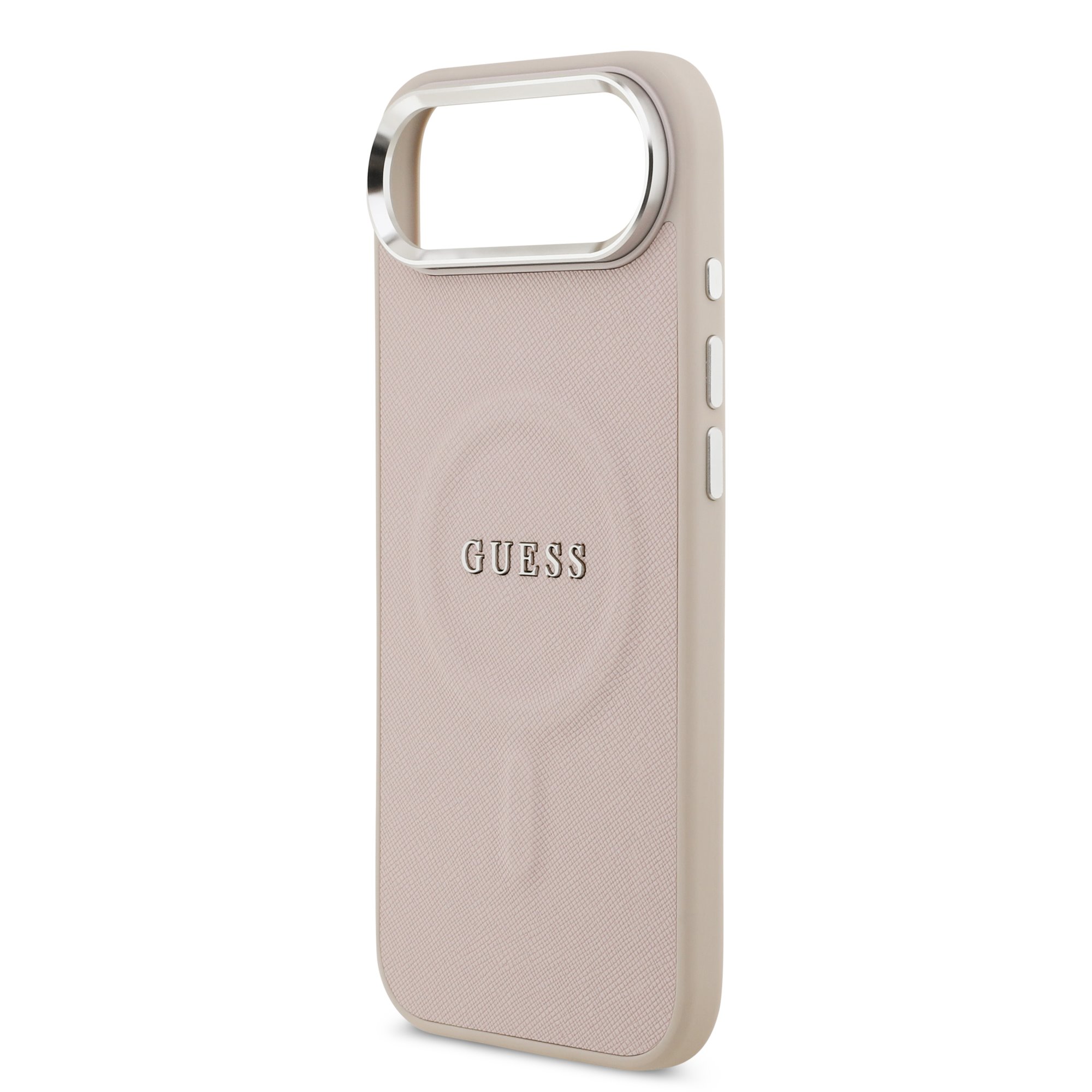 GUESS Калъф Apple iPhone 17 Air, PU Saffiano MagSafe, розов – GUHMP17MPSAREGSP