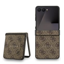 GUESS Калъф за Samsung Z Flip 7,PU Leather 4G Colored Ring MagSafe