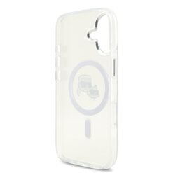 Karl Lagerfeld Калъф за iPhone 17, IML K/C Heads Metal Frame MagSafe /прозрачен/ – KLHMP17SHLSKCH