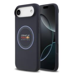 Red Bull Калъф за iPhone 17 Air, Liquid Silicone Blue Ring MagSafe, син – RBHMP17M24SIILVB