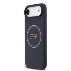 Red Bull Калъф за iPhone 17 Air, Liquid Silicone Blue Ring MagSafe, син – RBHMP17M24SIILVB