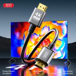 HDMI Кабел – HDMI 4K висококачествен, 5м, черен – XO