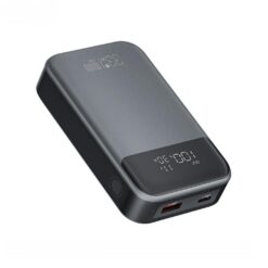 Power Bank 10000 mAh, 33W, черен – PR232, XO