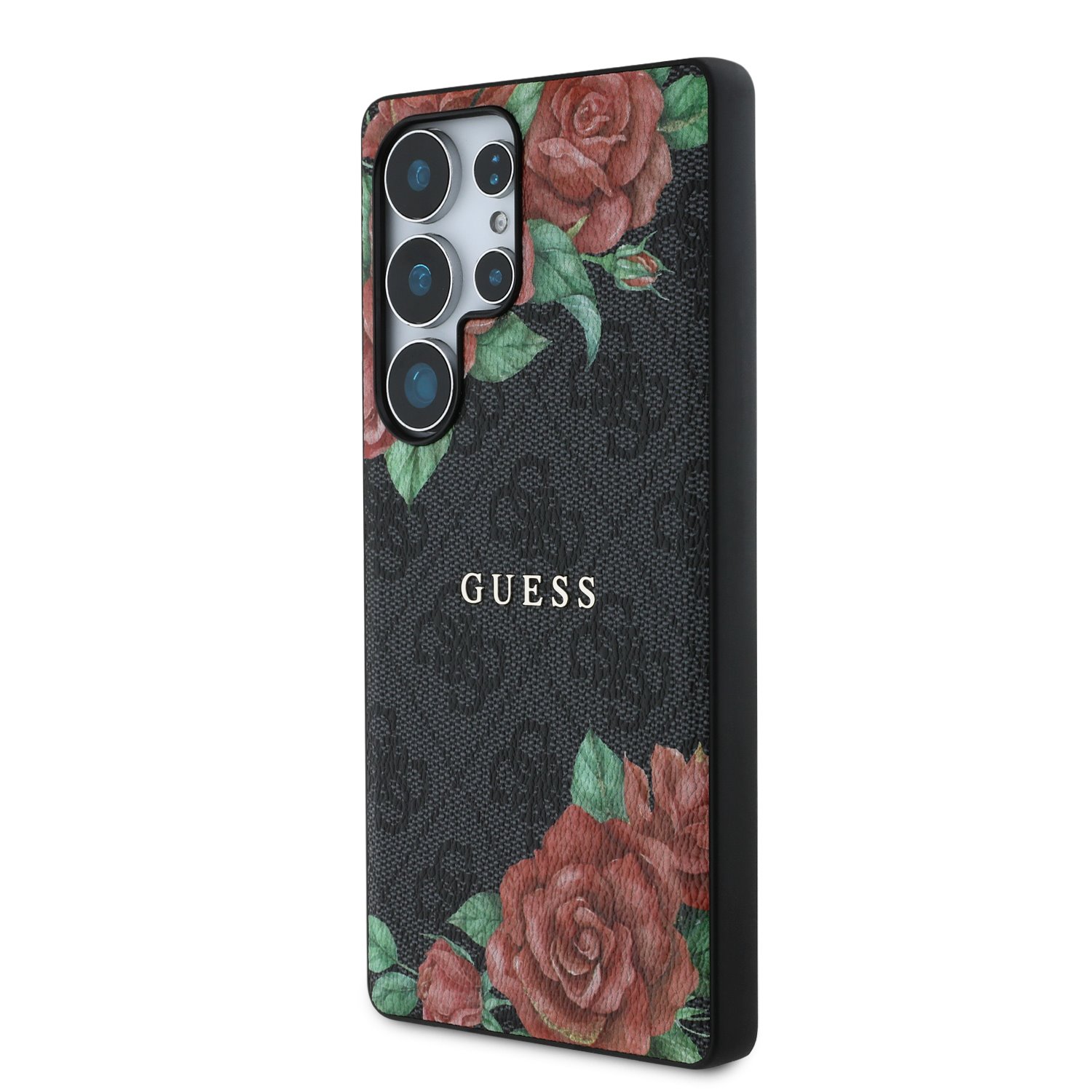 GUESS Калъф Samsung S25 Ultra, PU Leather 4G Flowers Print Metal Classic Logo
