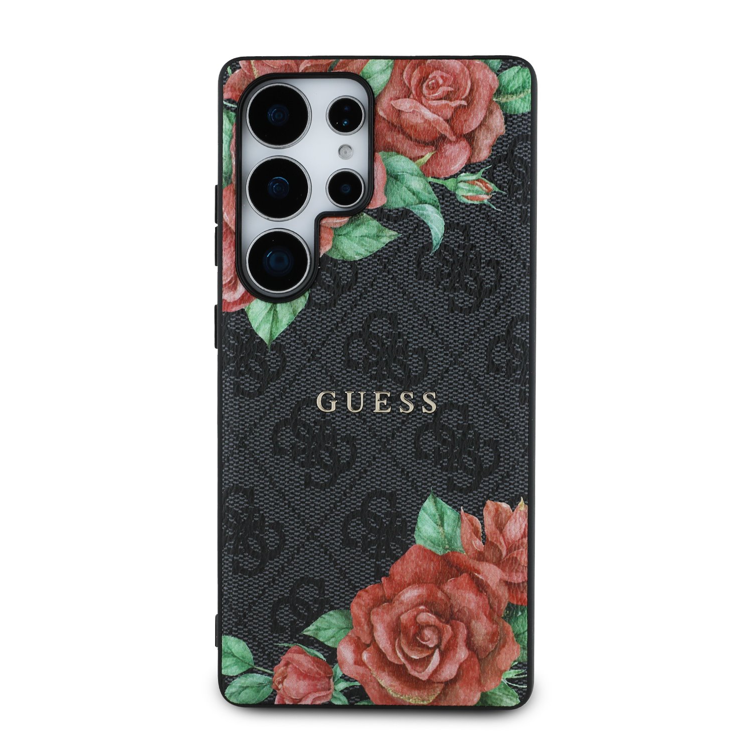 GUESS Калъф Samsung S25 Ultra, PU Leather 4G Flowers Print Metal Classic Logo