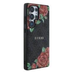 GUESS Калъф Samsung S25 Ultra, PU Leather 4G Flowers Print Metal Classic Logo