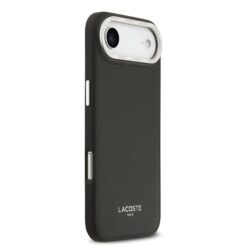 LACOSTE Калъф Apple iPhone 17 Air, PU Leather Champs Elysees MagSafe /черен/ – LCHMP17MPCESK