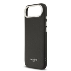LACOSTE Калъф Apple iPhone 17 Air, PU Leather Champs Elysees MagSafe /черен/ – LCHMP17MPCESK