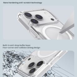 NILLKIN Калъф за iPhone 17 Pro Max, Nature TPU MagSafe