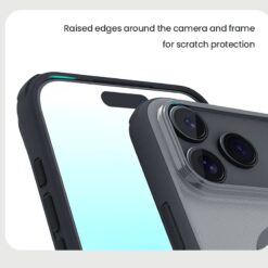 NILLKIN Калъф за iPhone 17 Pro Max, Super Frosted Shield MagSafe /прозрачно черен/